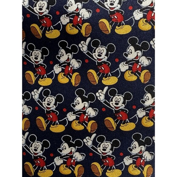 Mickey Unlimited Disney Mickey Mouse Silk Neck Tie New - Picture 2 of 7